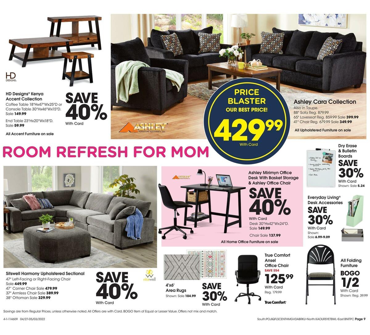 Fred Meyer General Merchandise Weekly Ad from April 27