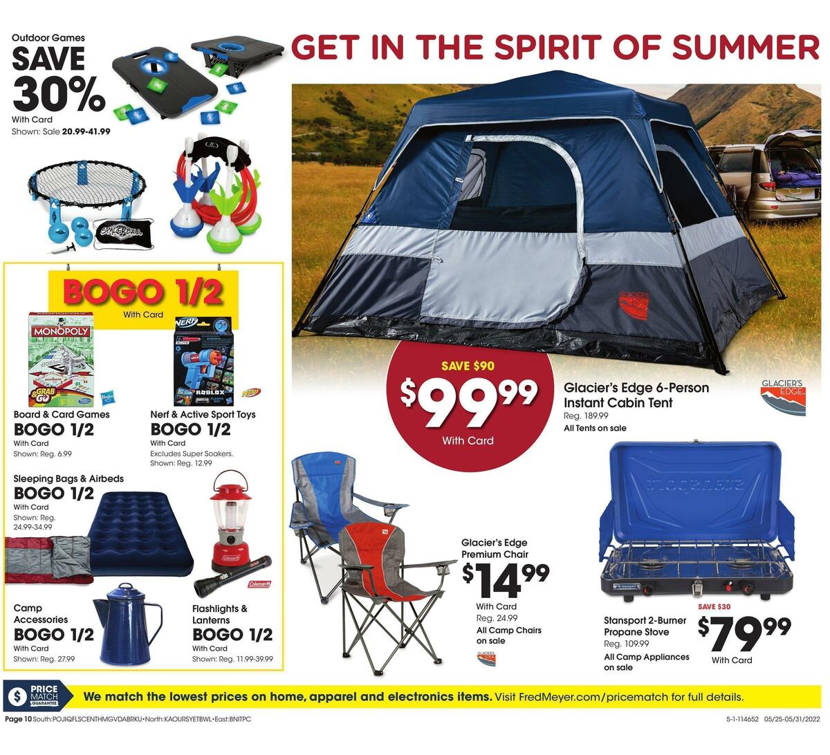 Fred Meyer General Merchandise Weekly Ad from May 25