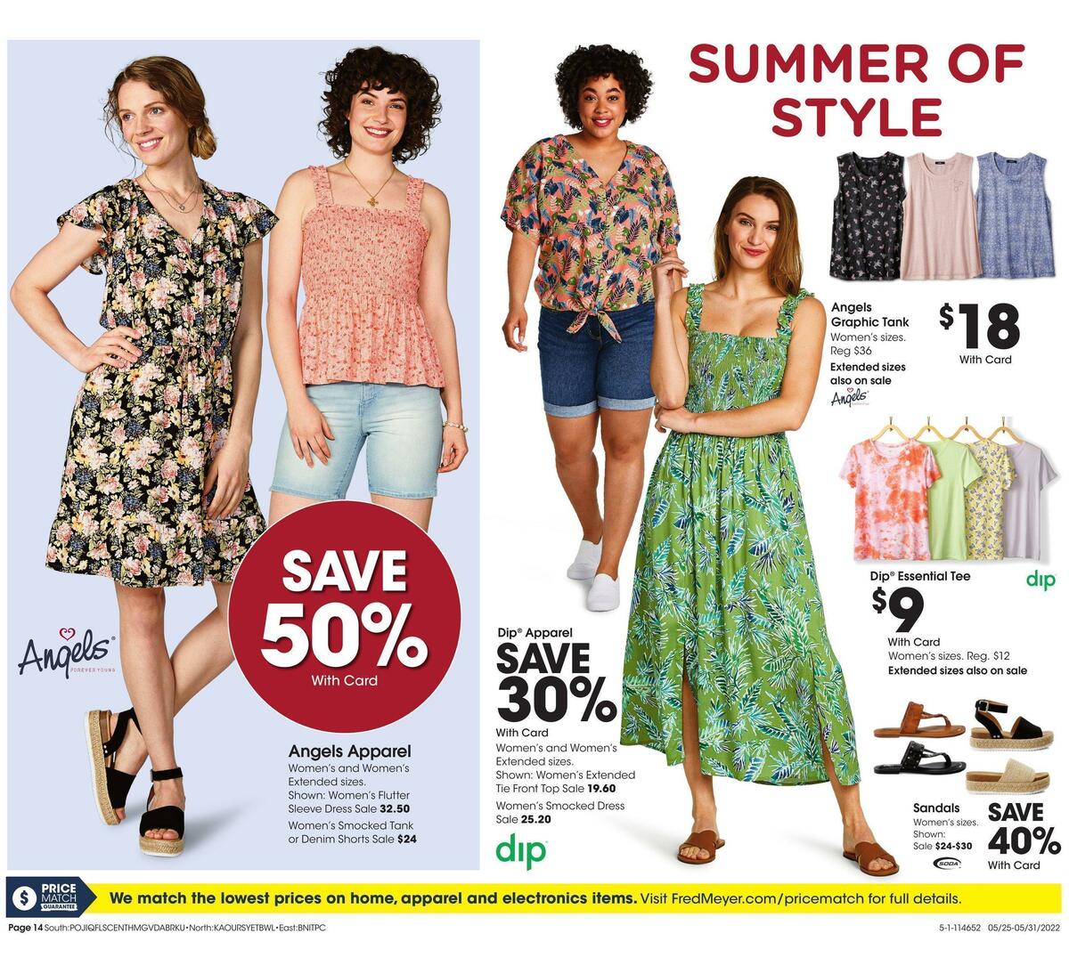 Fred Meyer General Merchandise Weekly Ad from May 25