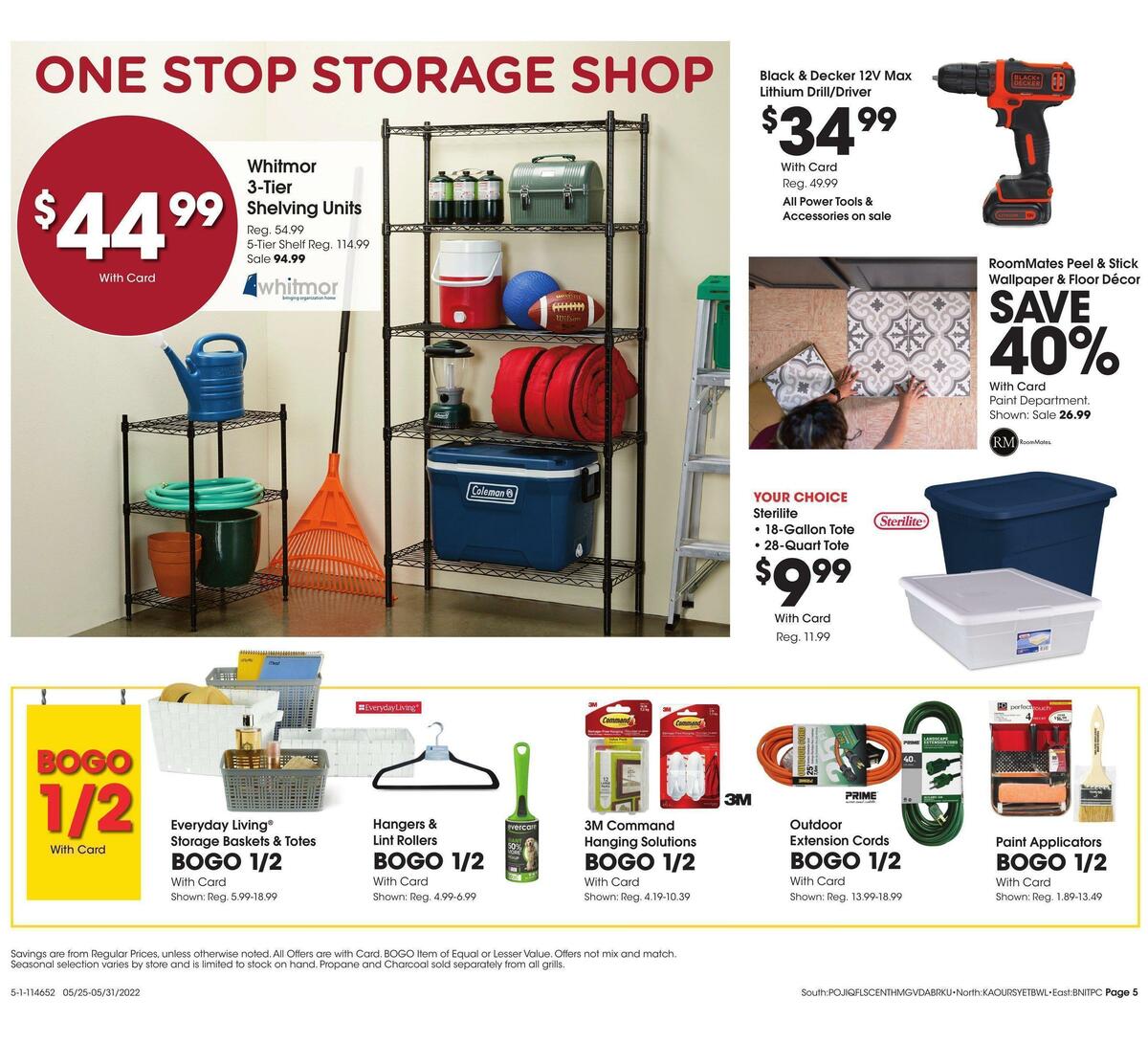 Fred Meyer General Merchandise Weekly Ad from May 25