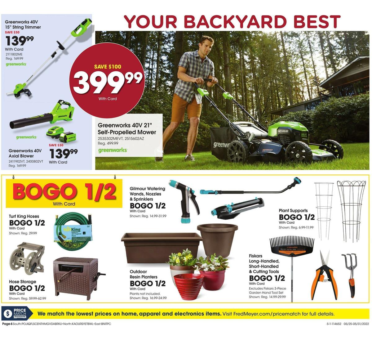 Fred Meyer General Merchandise Weekly Ad from May 25