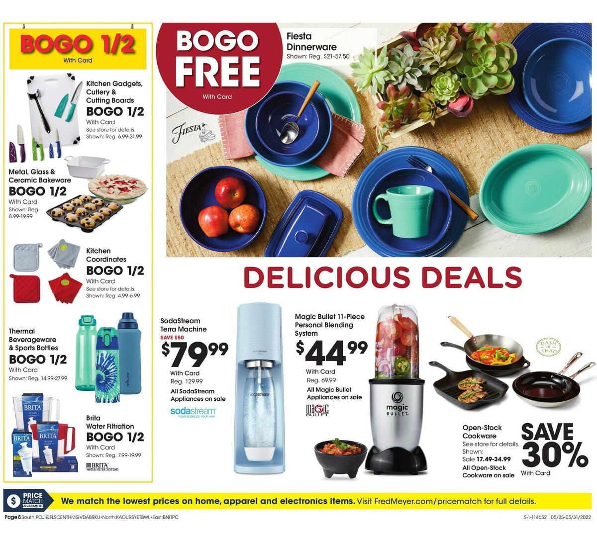 Fred Meyer General Merchandise Weekly Ad from May 25