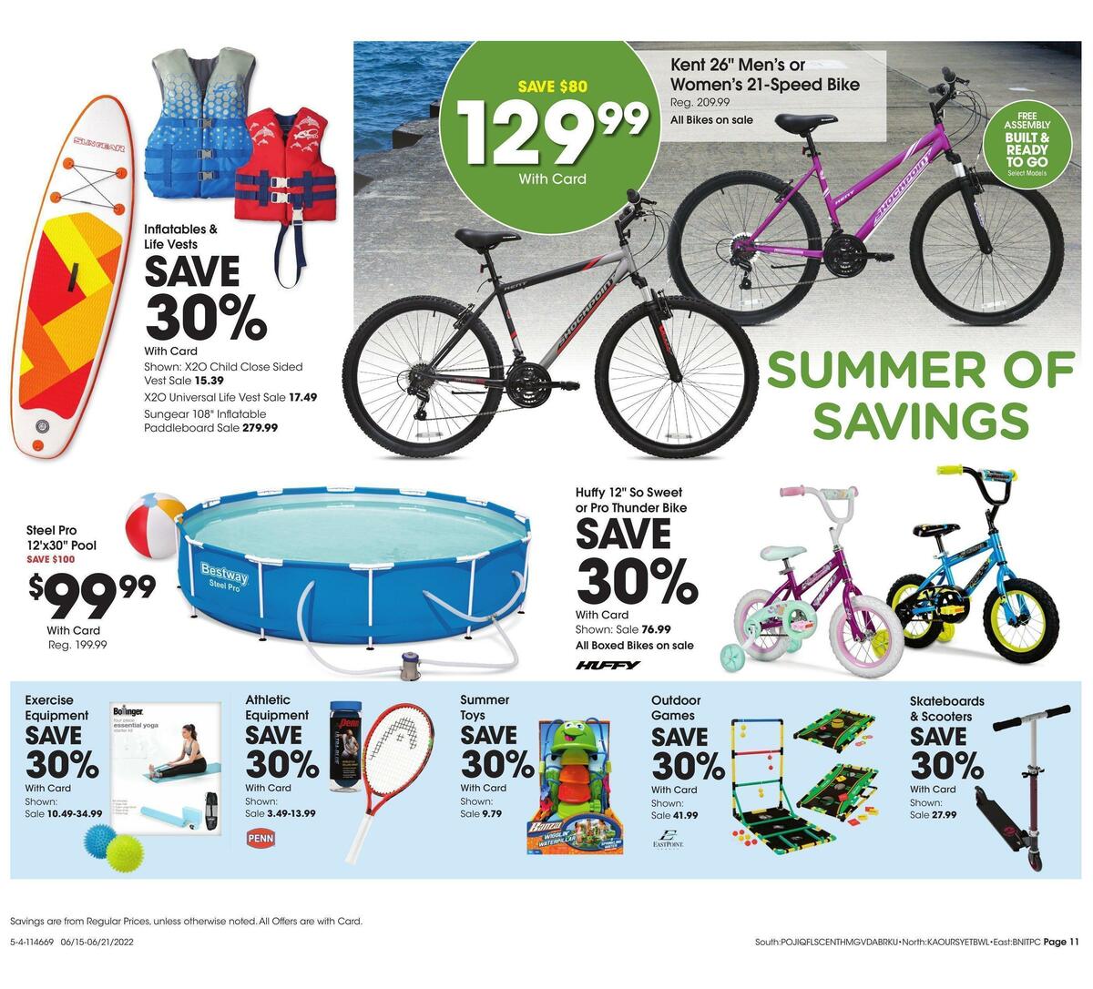 Fred Meyer General Merchandise Weekly Ad from June 15