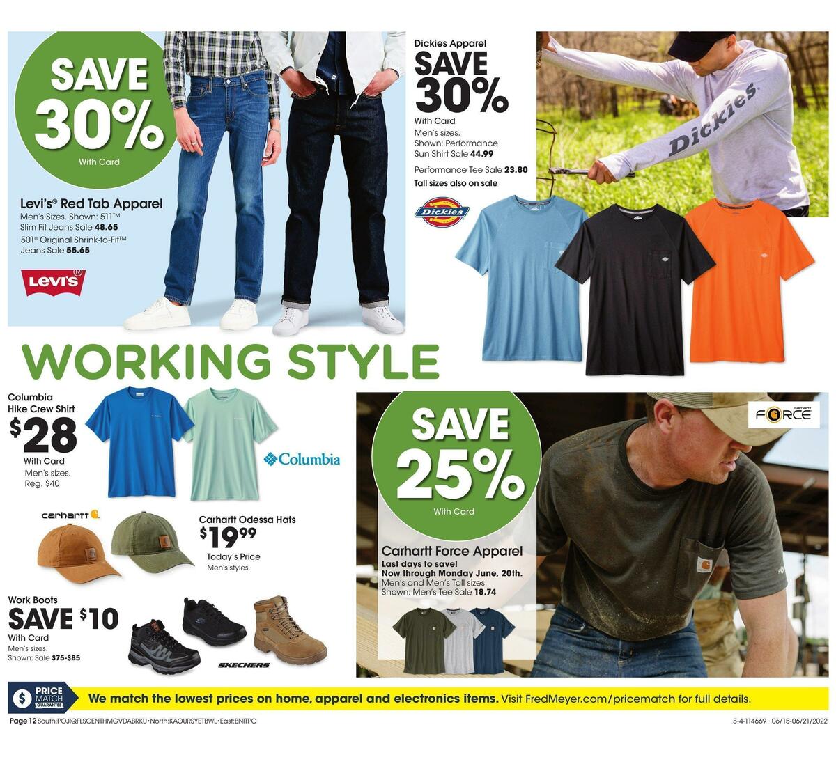 Fred Meyer General Merchandise Weekly Ad from June 15