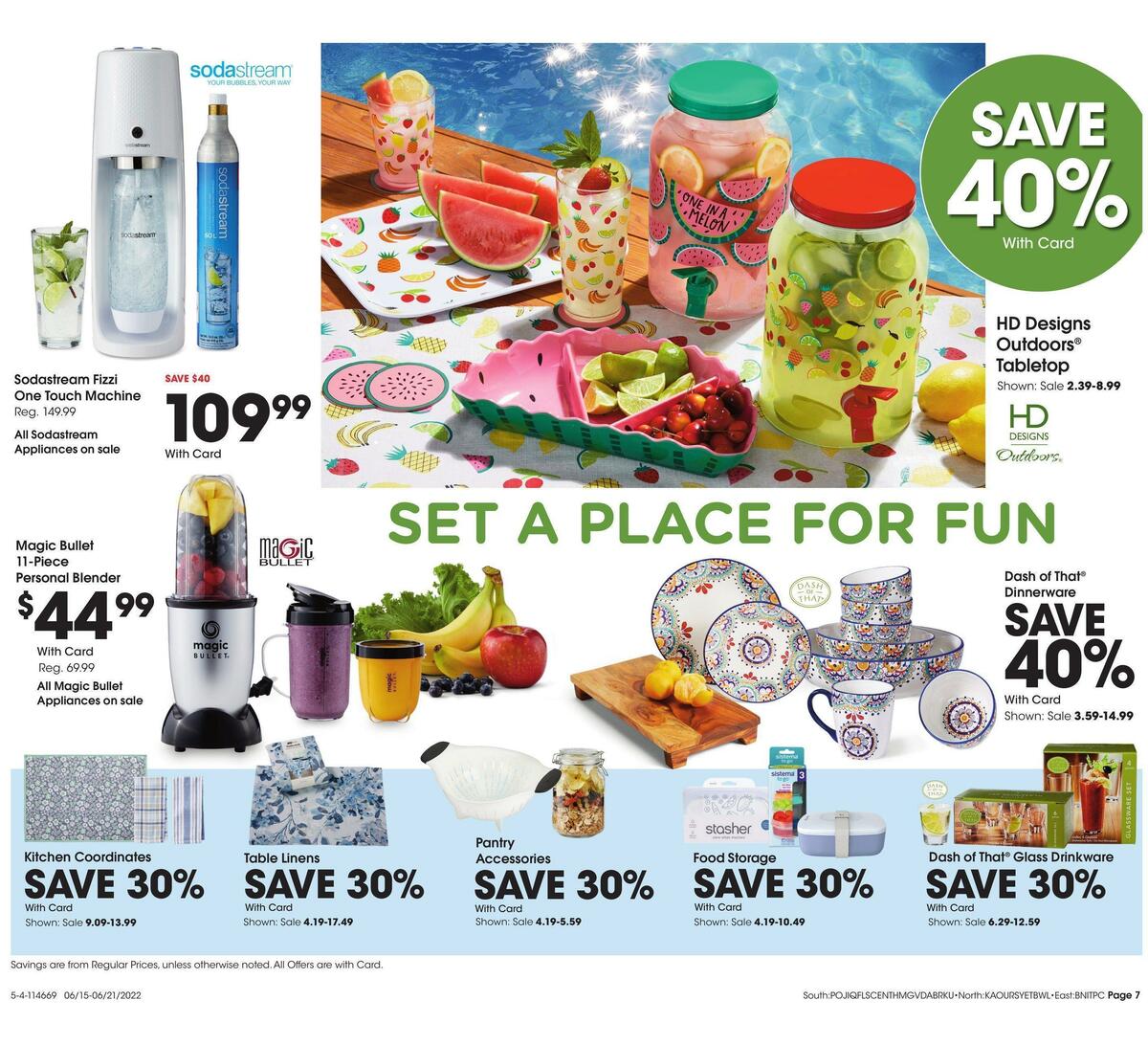 Fred Meyer General Merchandise Weekly Ad from June 15