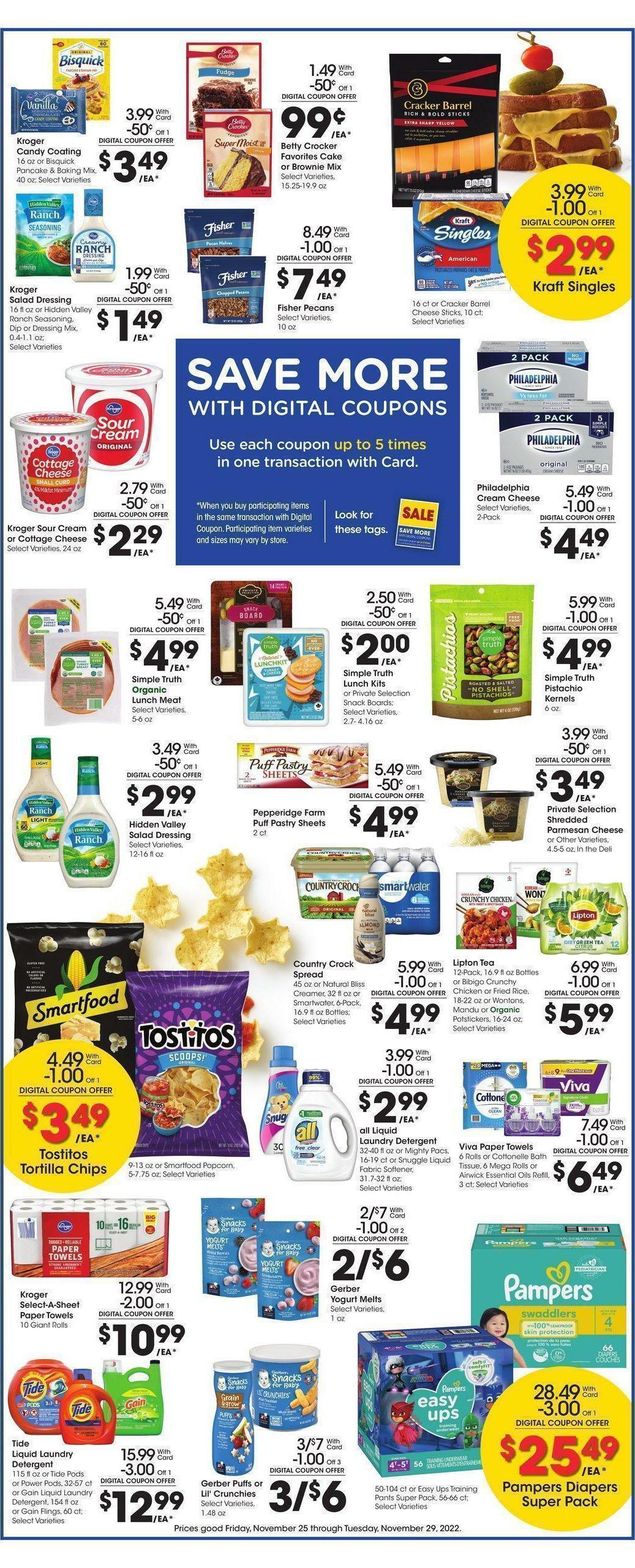 Fred Meyer Weekly Ad from November 25