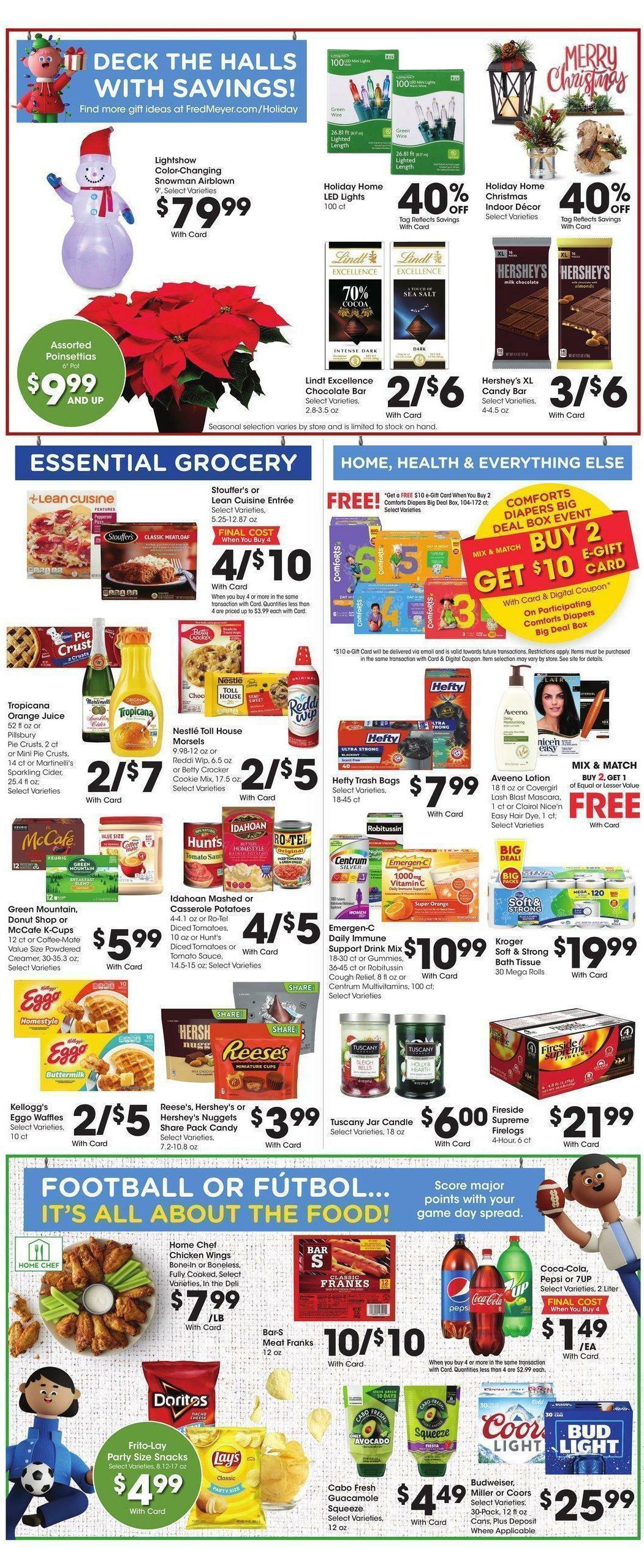 Fred Meyer Weekly Ad from November 30