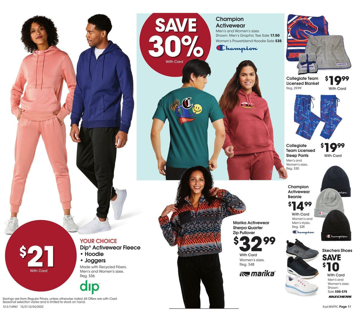 Fred Meyer General Merchandise Weekly Ad from December 21