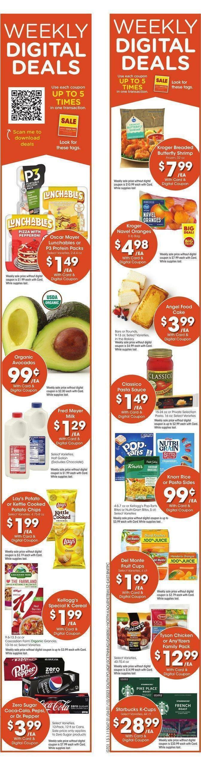 Fred Meyer Weekly Ad from January 4