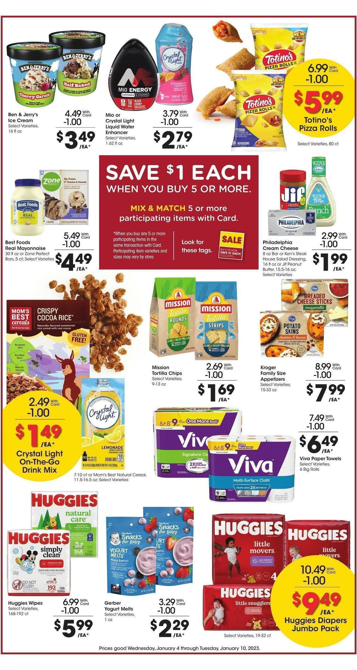 Fred Meyer Weekly Ad from January 4