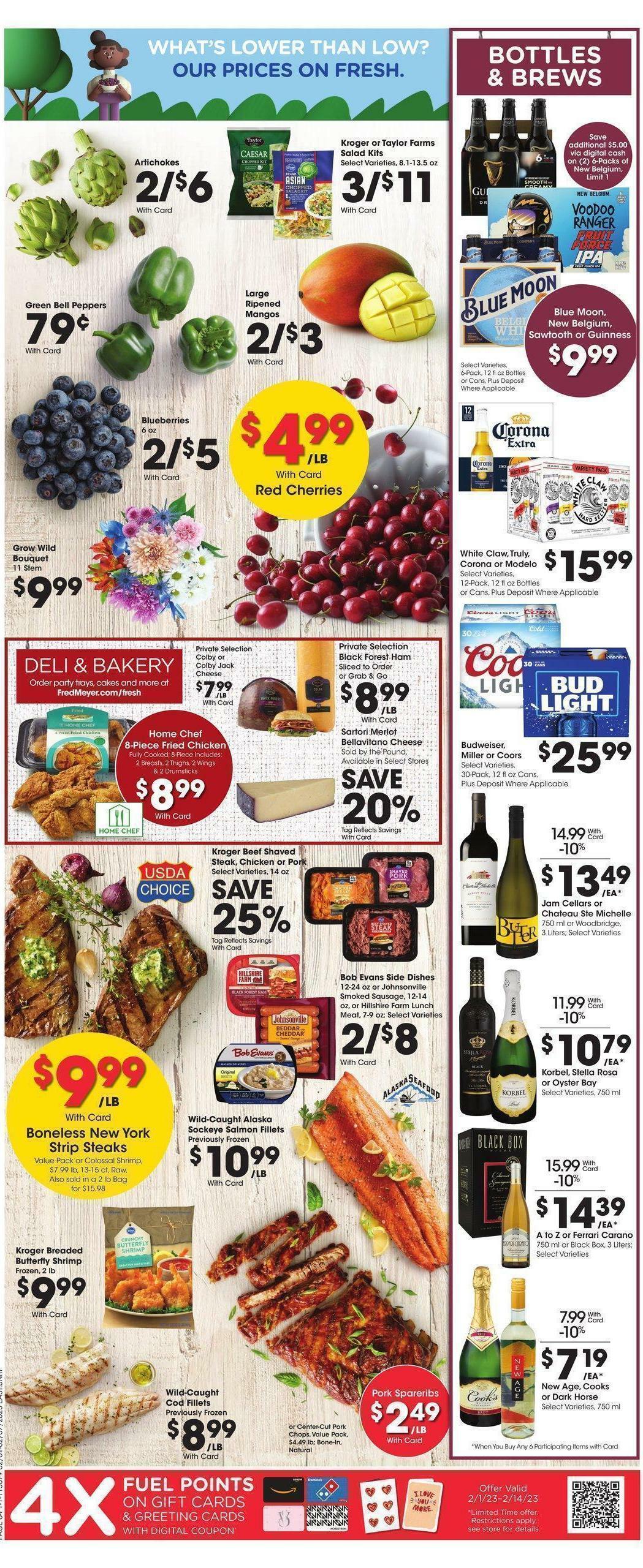 Fred Meyer Weekly Ad from February 1