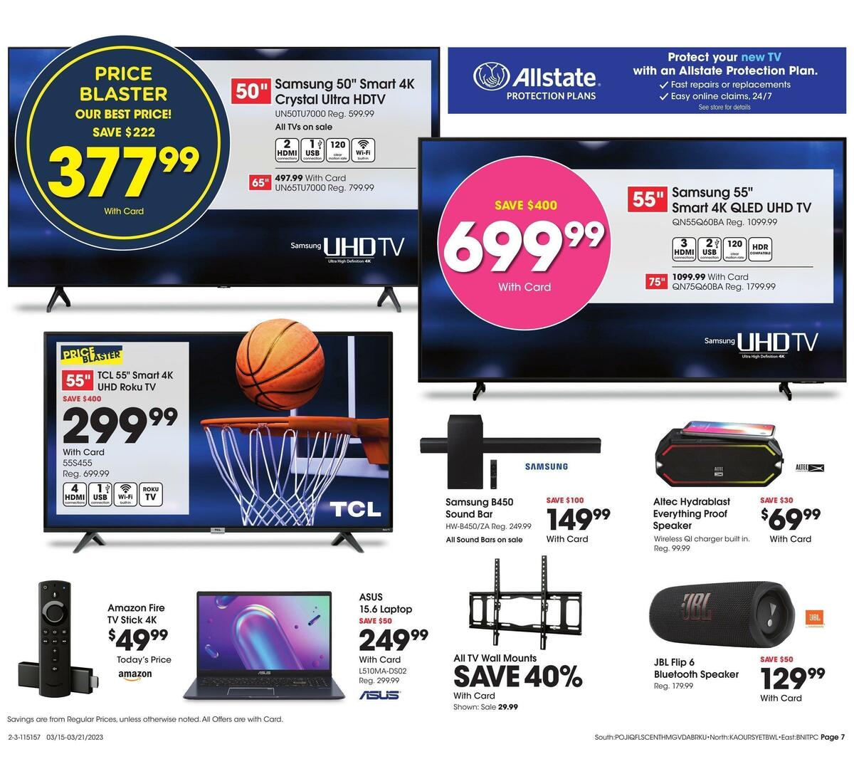 Fred Meyer General Merchandise Weekly Ad from March 15