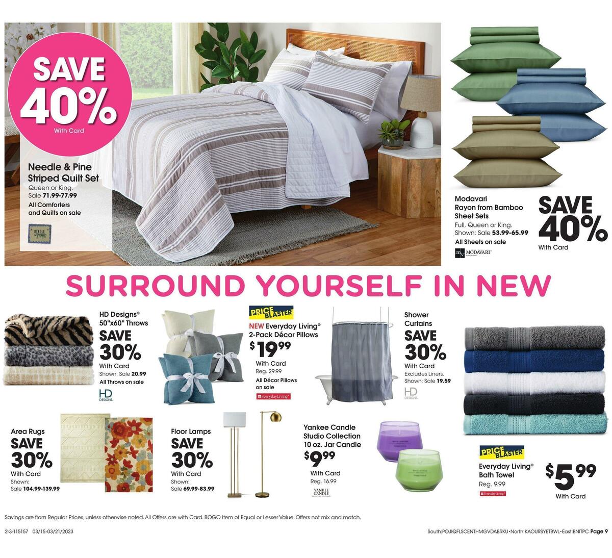 Fred Meyer General Merchandise Weekly Ad from March 15