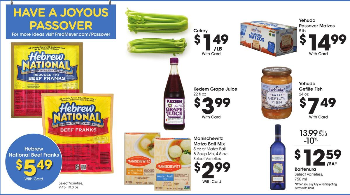 Fred Meyer Weekly Ad from March 29