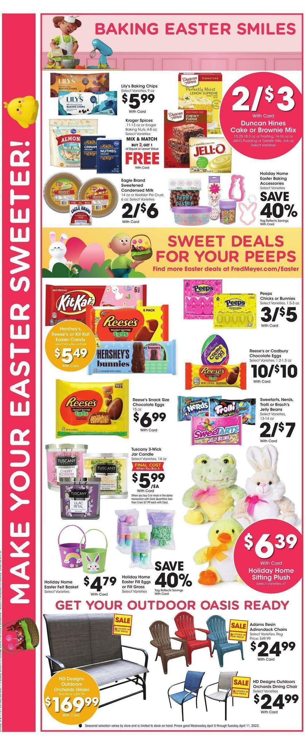 Fred Meyer Weekly Ad from April 5