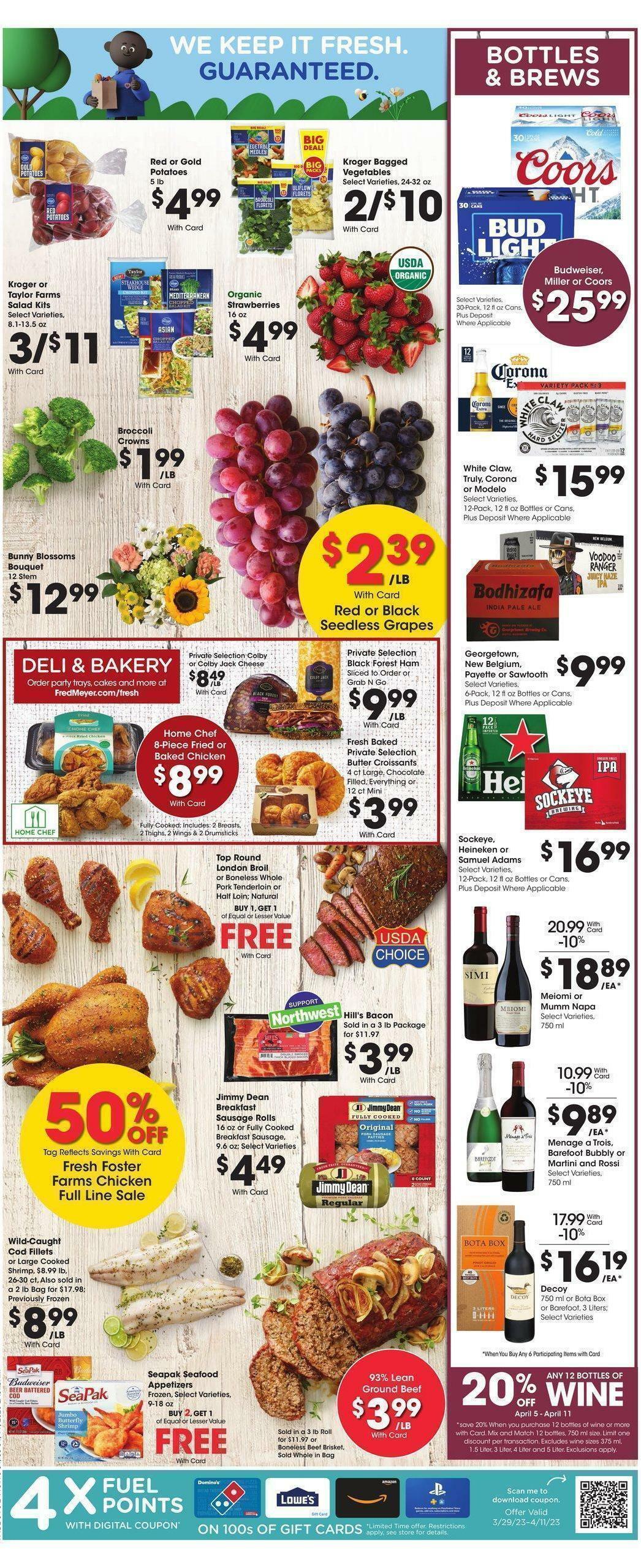 Fred Meyer Weekly Ad from April 5