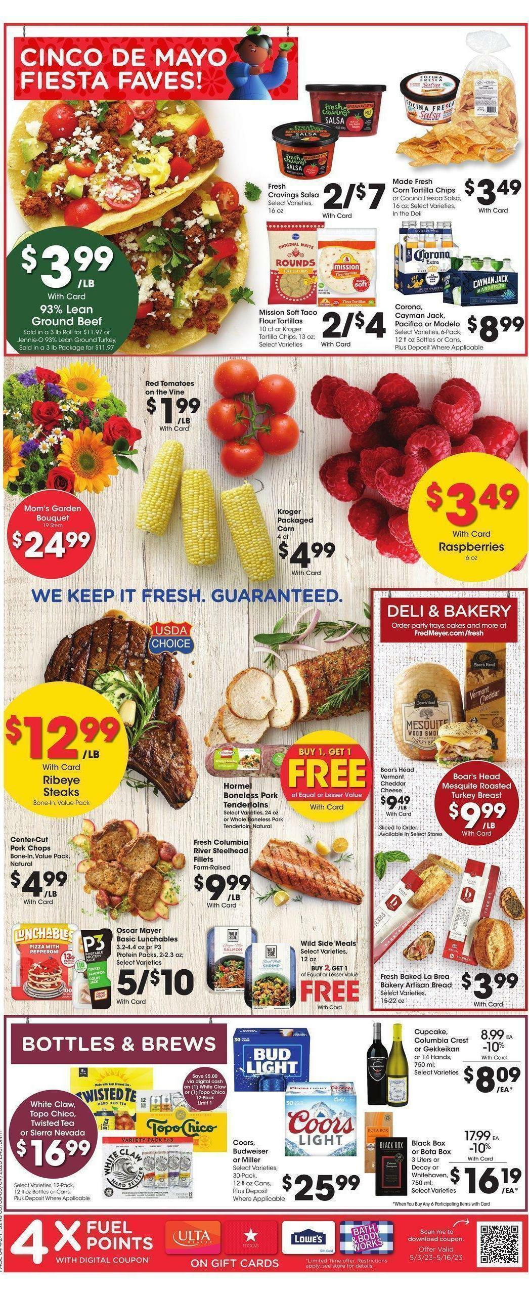 Fred Meyer Weekly Ad from May 3