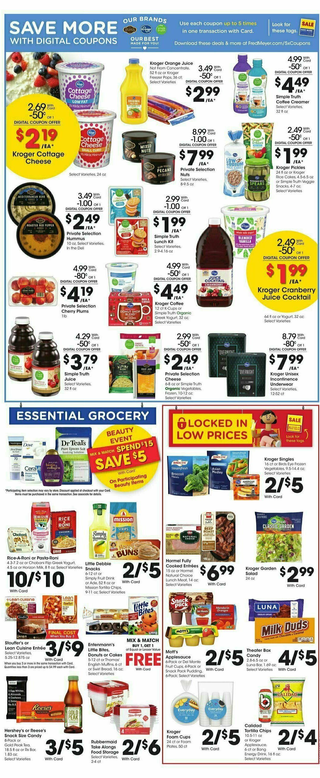 Fred Meyer Weekly Ad from July 5