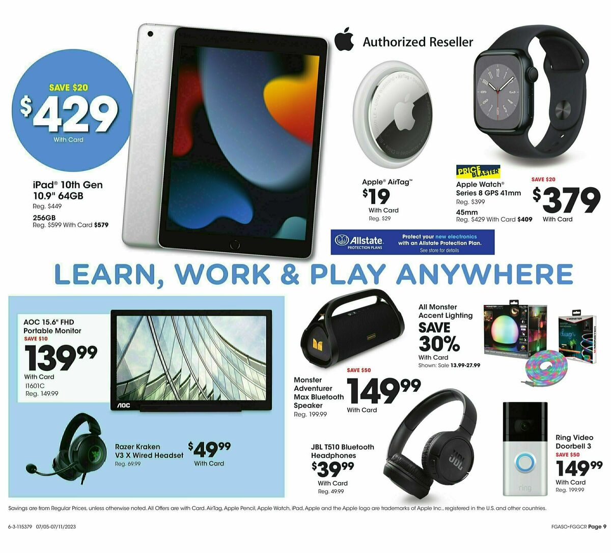 Fred Meyer Special Weekly Ad from July 5