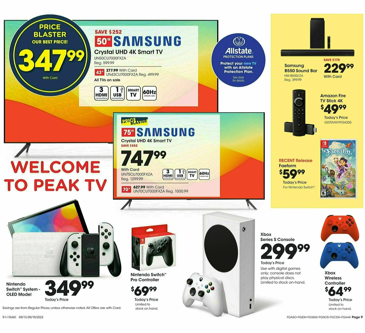 Fred Meyer Weekly Ad from September 13