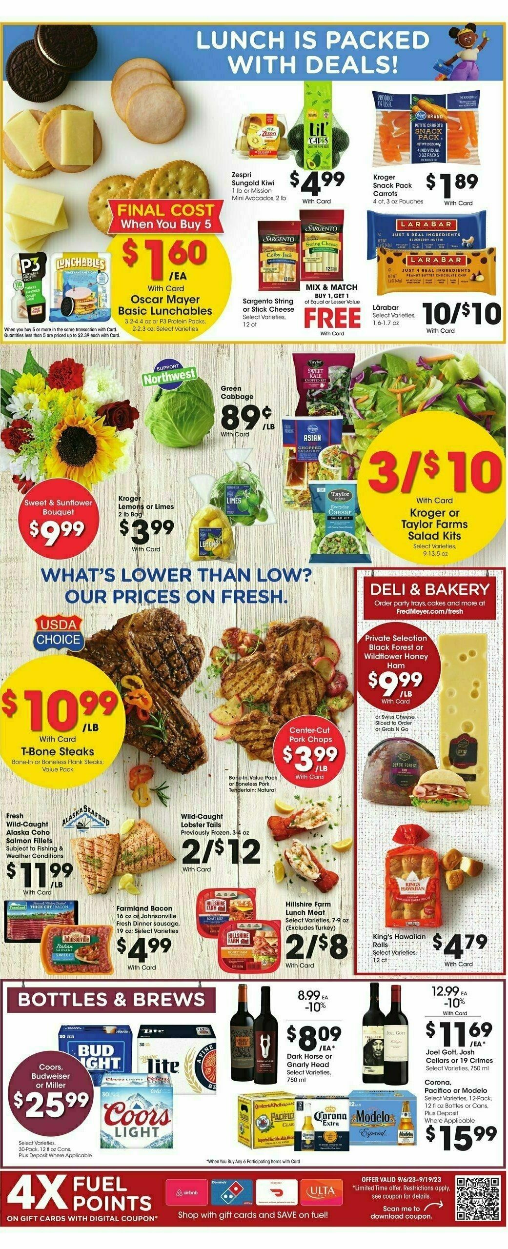 Fred Meyer Weekly Ad from September 13