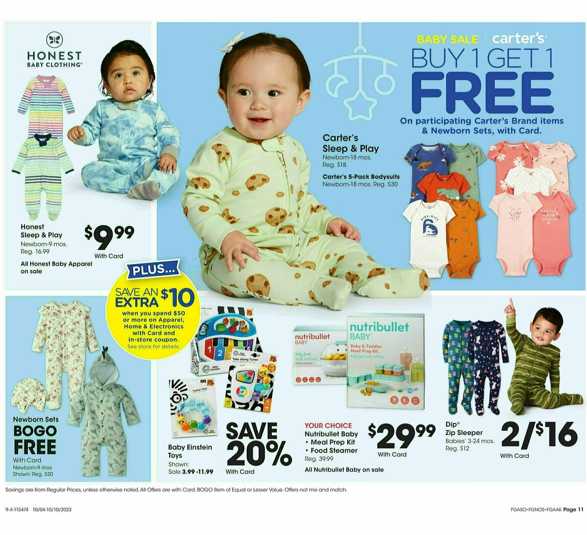 Fred Meyer General Merchandise Weekly Ad from October 4