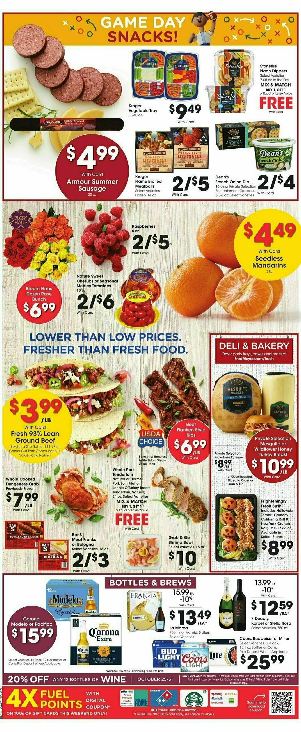 Fred Meyer Weekly Ad from October 25