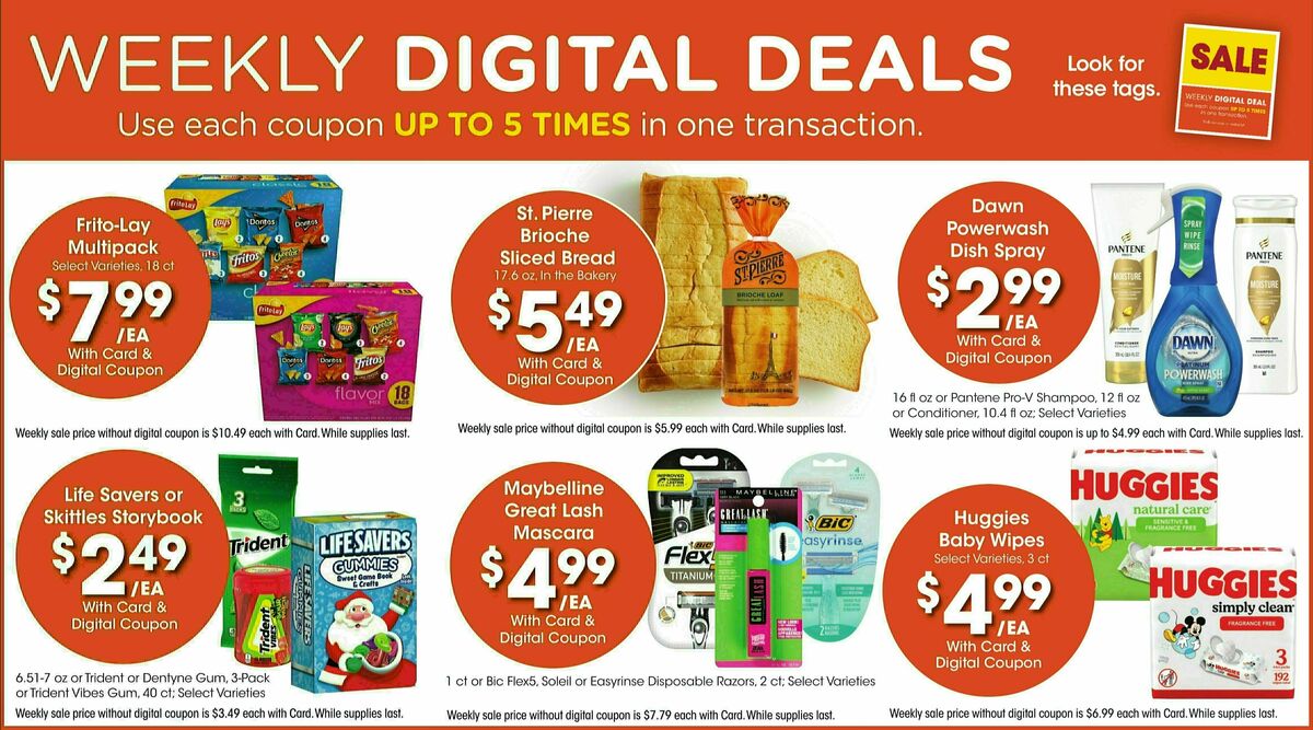 Fred Meyer Weekly Ad from November 8