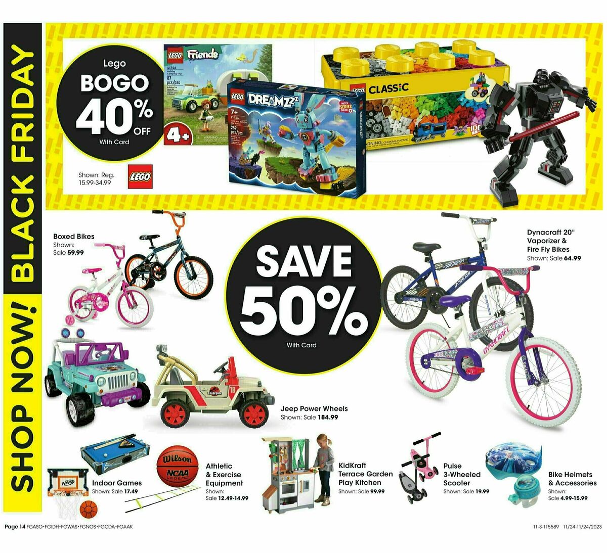 Fred Meyer Preview Black Friday Weekly Ad from November 24