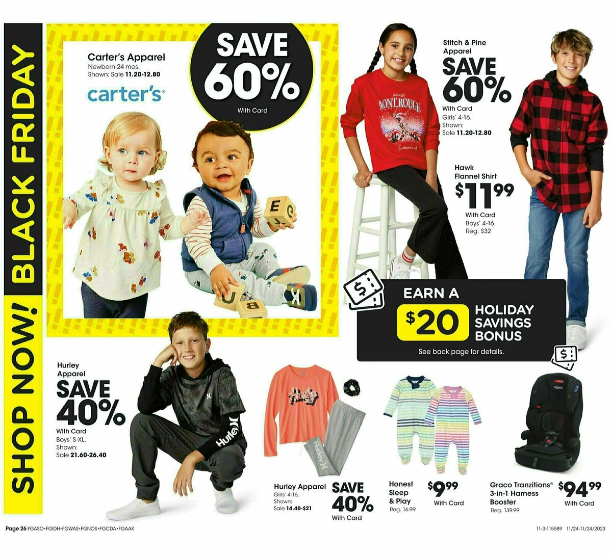 Fred Meyer Preview Black Friday Weekly Ad from November 24