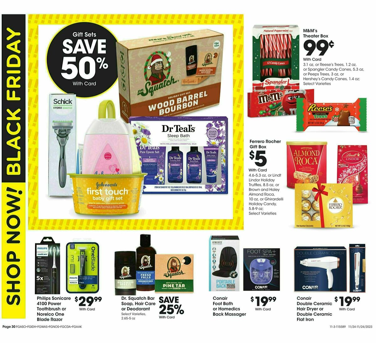 Fred Meyer Preview Black Friday Weekly Ad from November 24