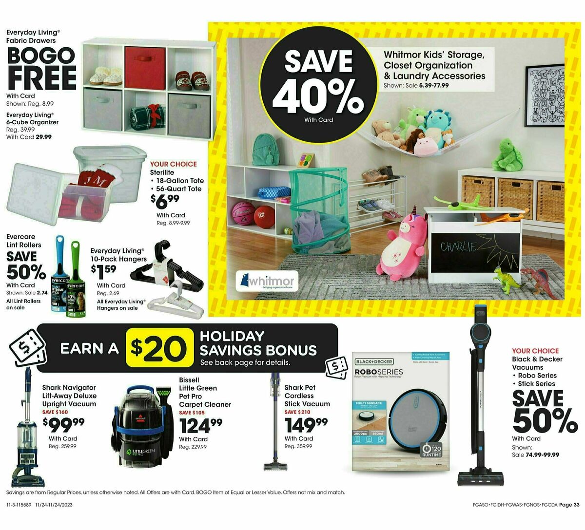 Fred Meyer Preview Black Friday Weekly Ad from November 24