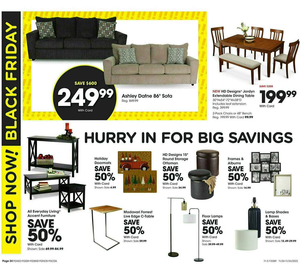 Fred Meyer Preview Black Friday Weekly Ad from November 24