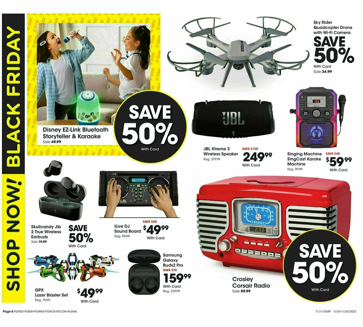 Fred Meyer Preview Black Friday Weekly Ad from November 24