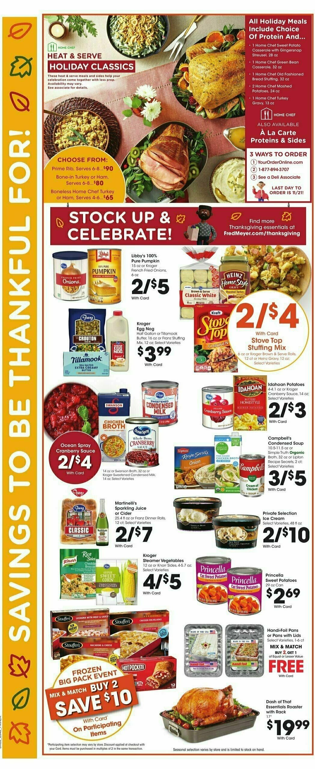 Fred Meyer Weekly Ad from November 15