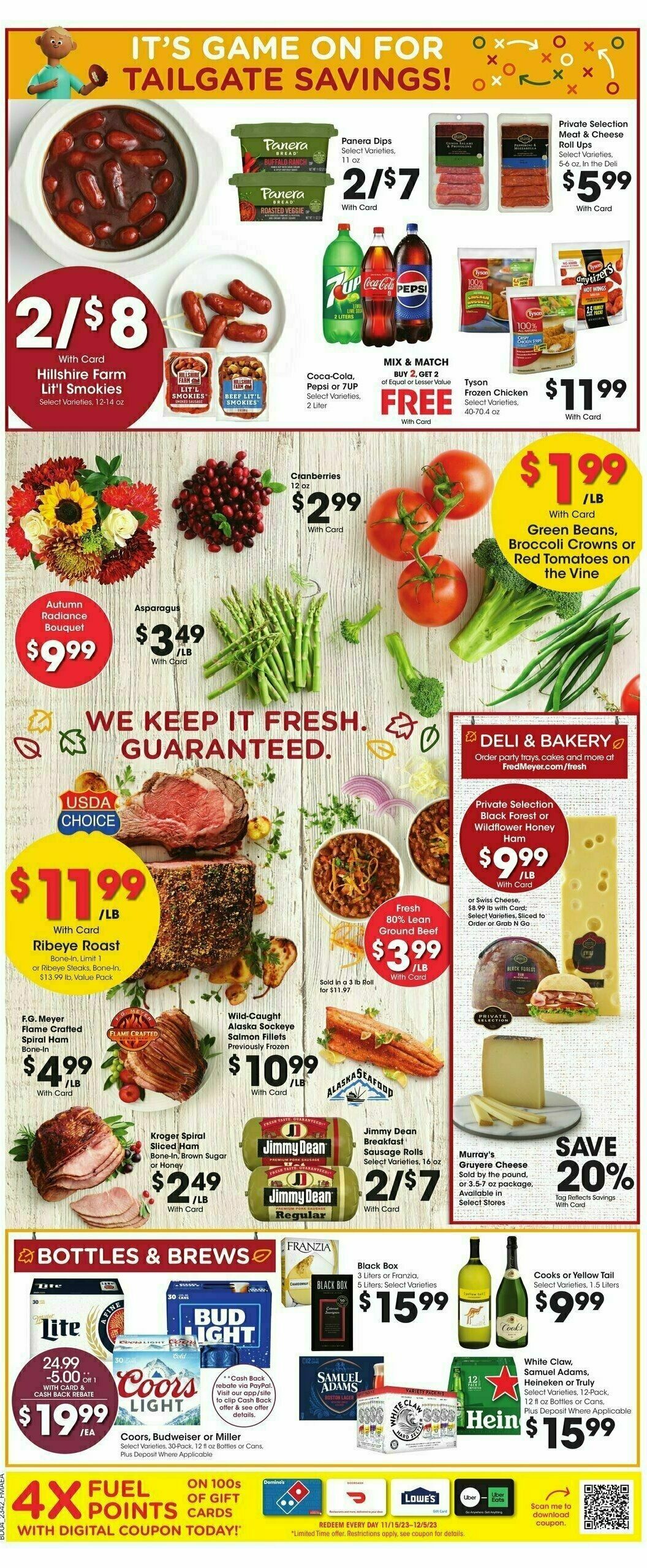 Fred Meyer Weekly Ad from November 15