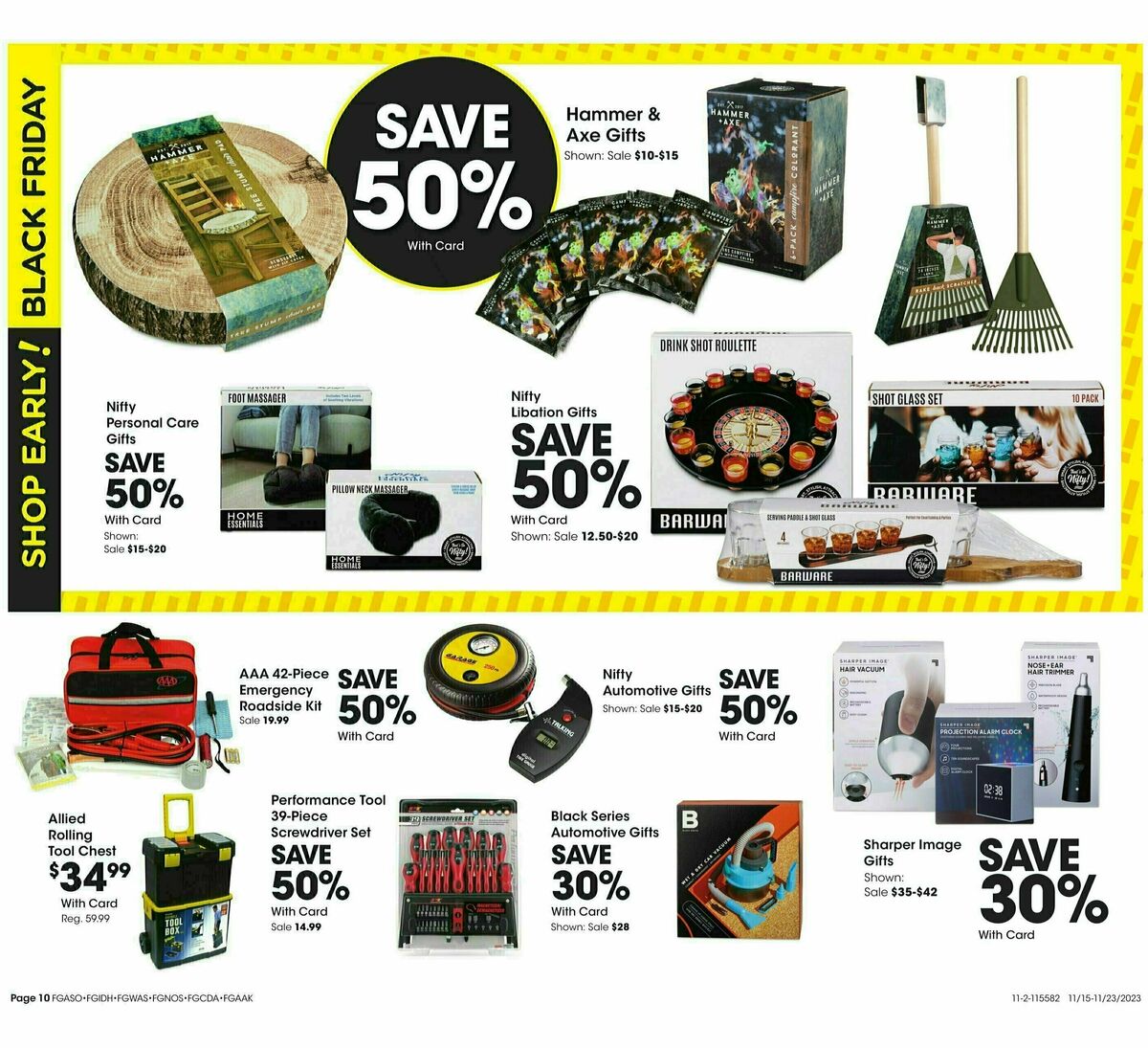 Fred Meyer Black Friday Weekly Ad from November 15