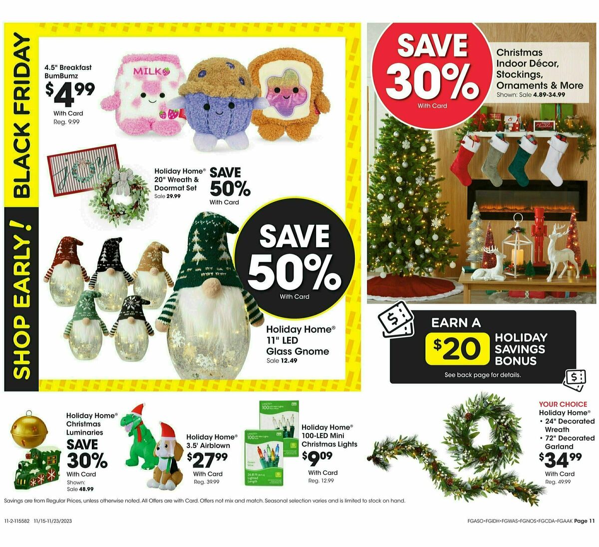 Fred Meyer Black Friday Weekly Ad from November 15