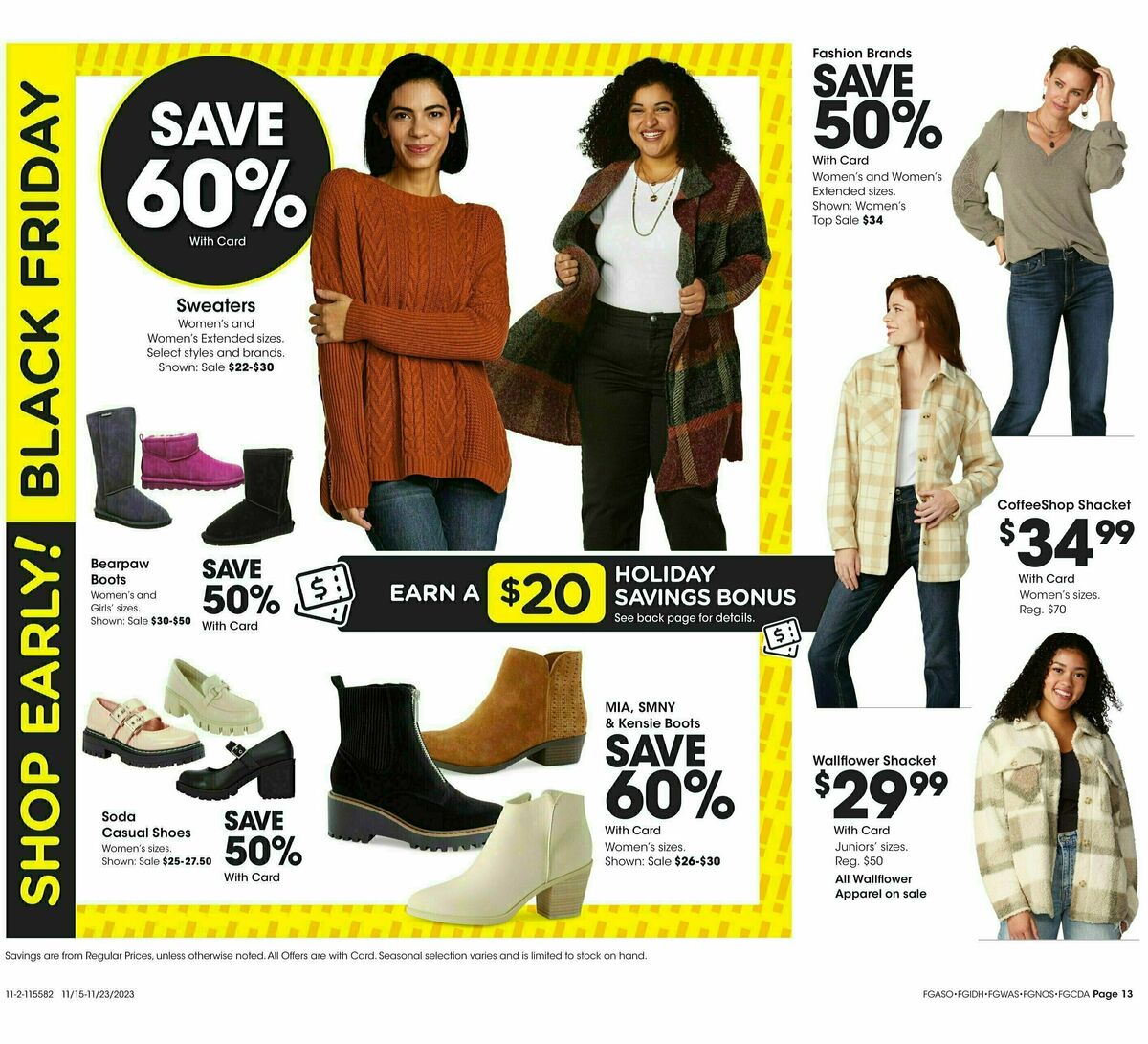 Fred Meyer Black Friday Weekly Ad from November 15