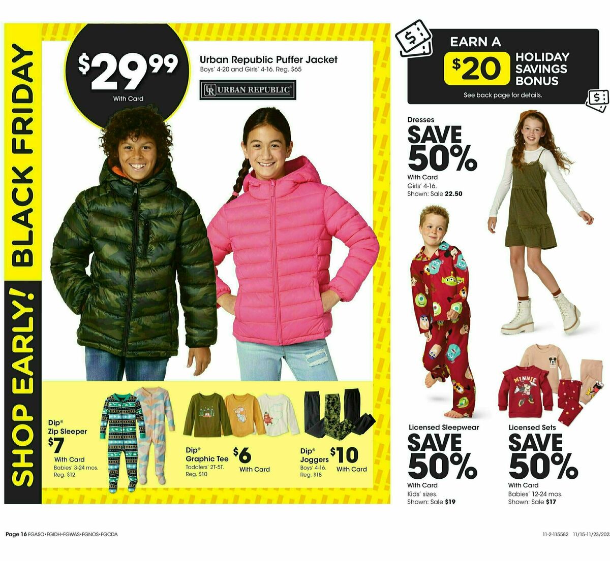 Fred Meyer Black Friday Weekly Ad from November 15