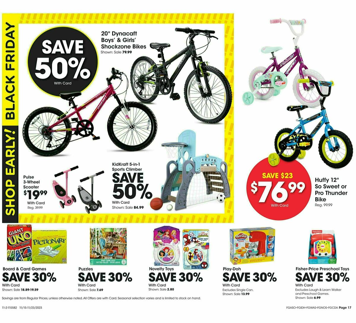 Fred Meyer Black Friday Weekly Ad from November 15