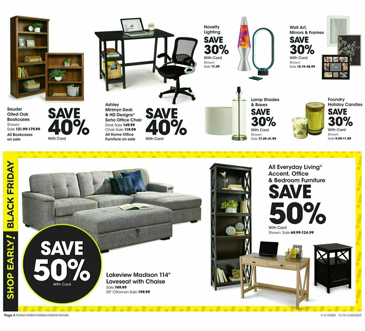 Fred Meyer Black Friday Weekly Ad from November 15