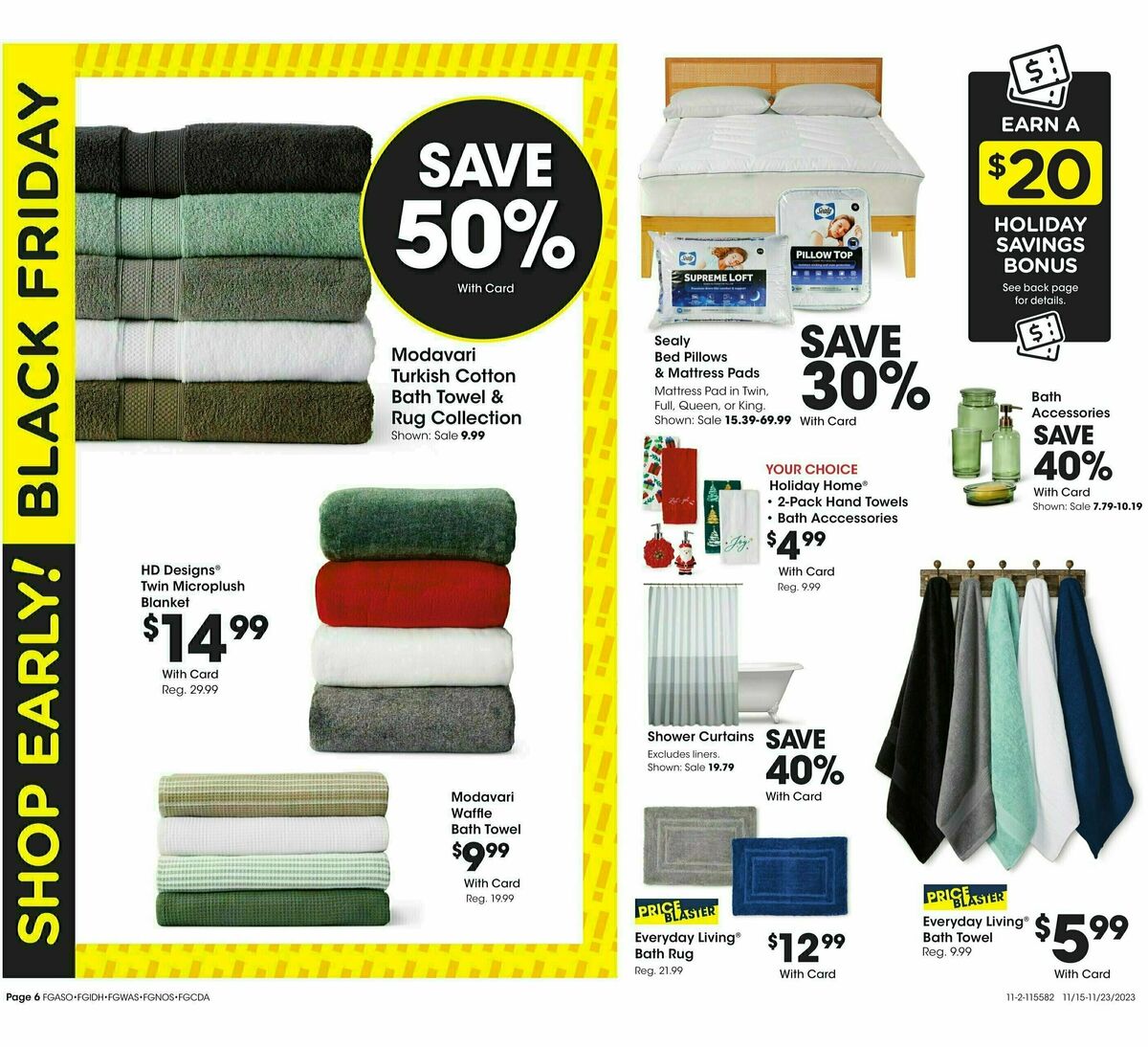 Fred Meyer Black Friday Weekly Ad from November 15