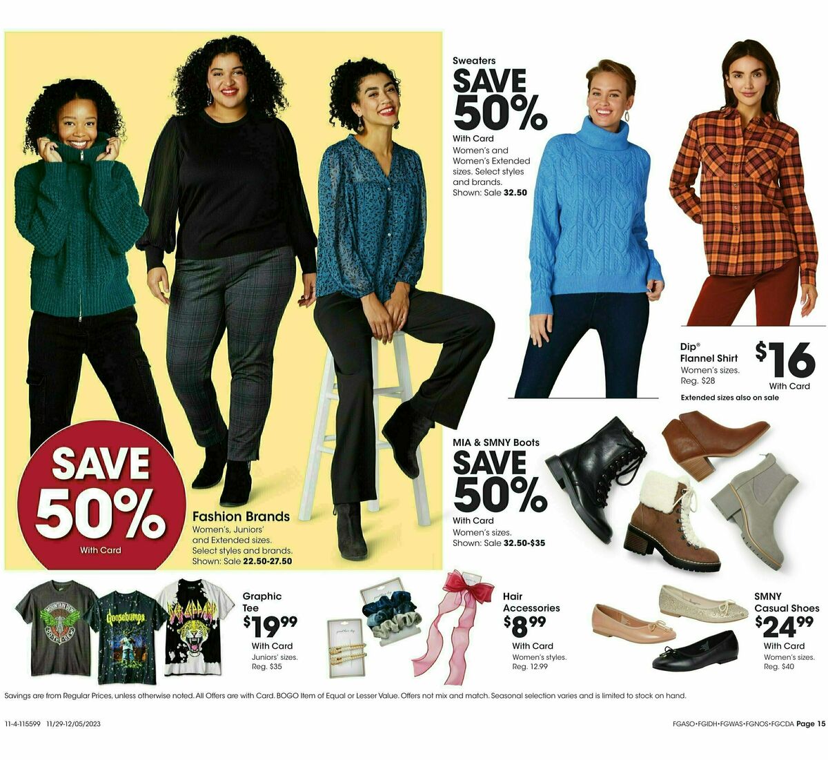 Fred Meyer General Merchandise Weekly Ad from November 29