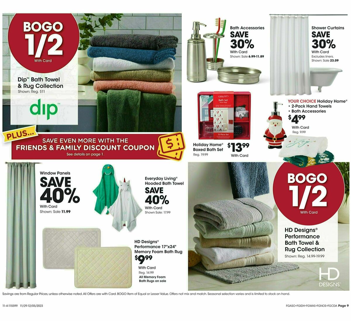 Fred Meyer General Merchandise Weekly Ad from November 29