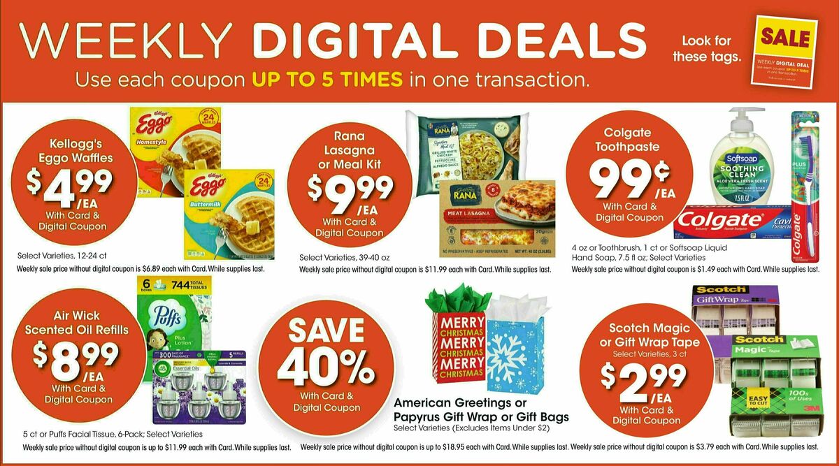 Fred Meyer Weekly Ad from November 29