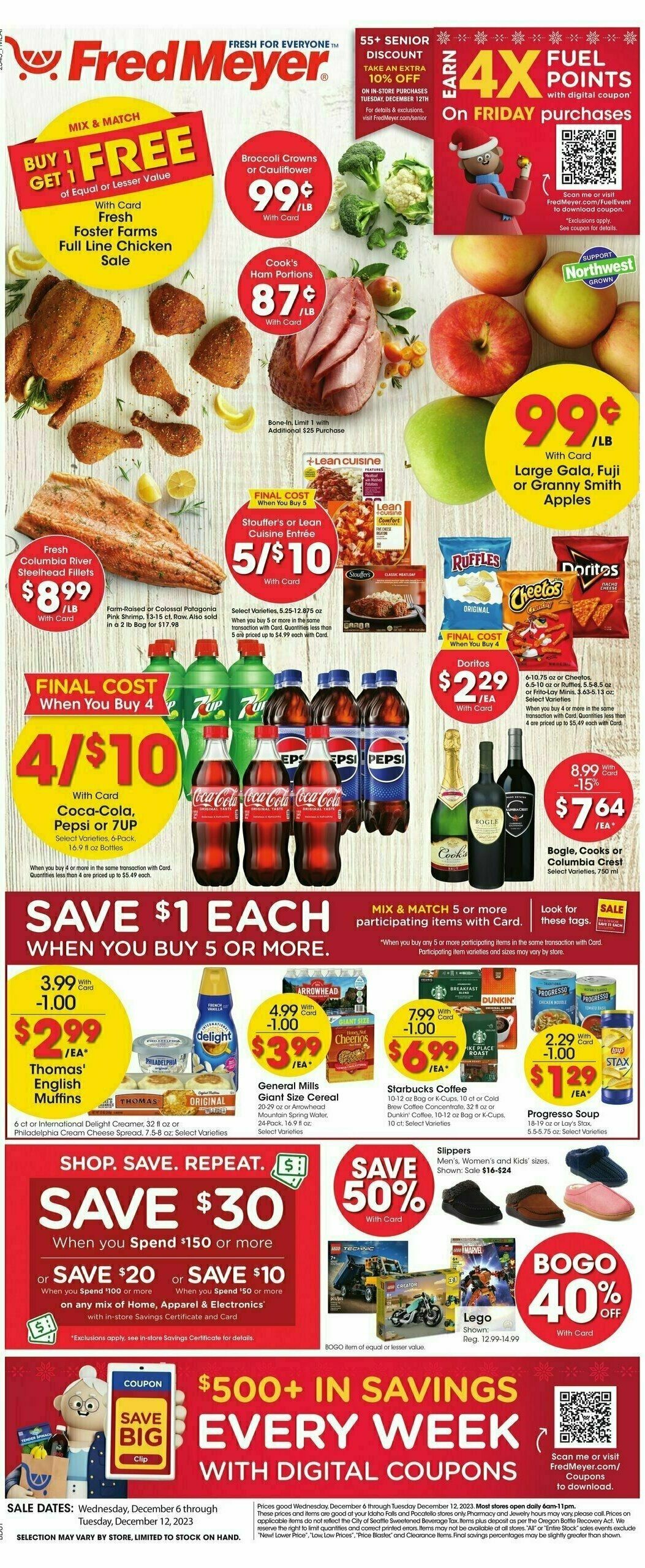 Fred Meyer Weekly Ad from December 6