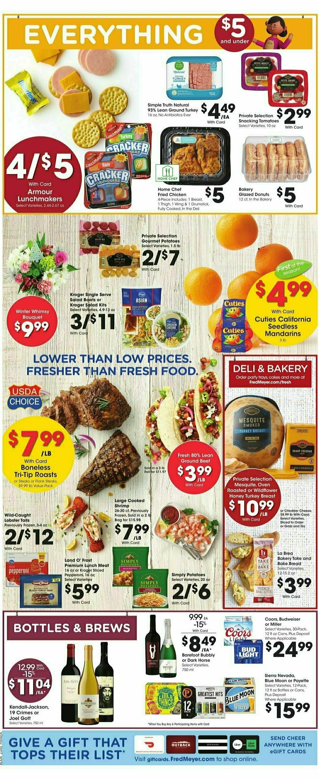 Fred Meyer Weekly Ad from December 6