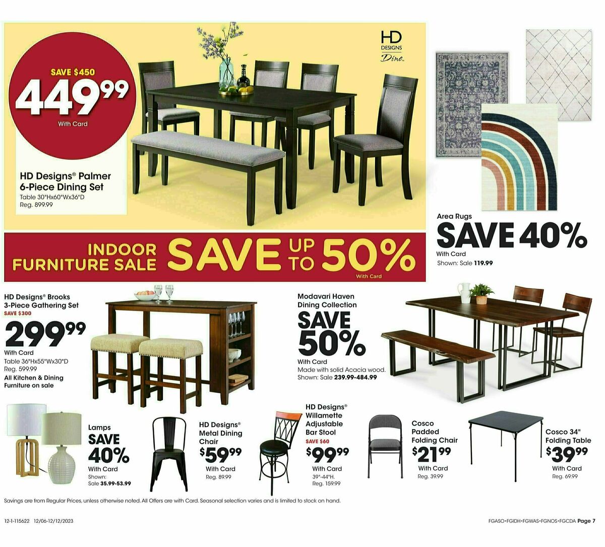 Fred Meyer General Merchandise Weekly Ad from December 6