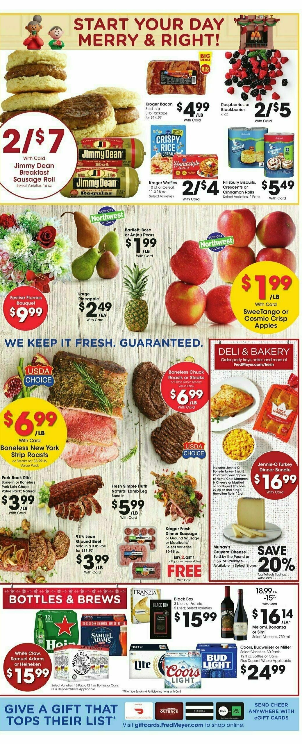 Fred Meyer Weekly Ad from December 13